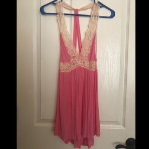 Pink and lace Victoria’s Secret babydoll